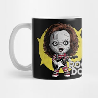 CHUCKY DOLL ROCK BAND T-Shirt Mug